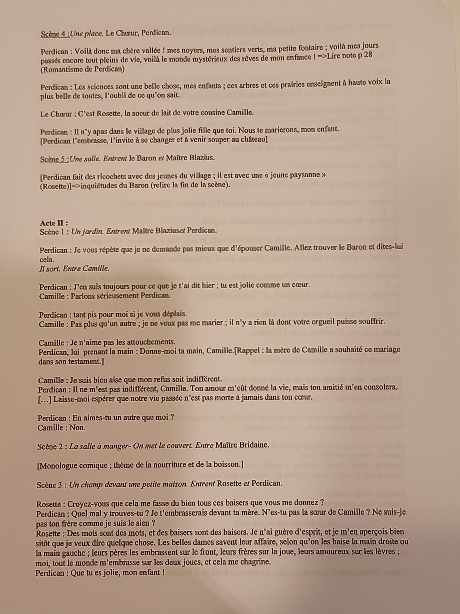 Cours du professeur de Musset, page 2