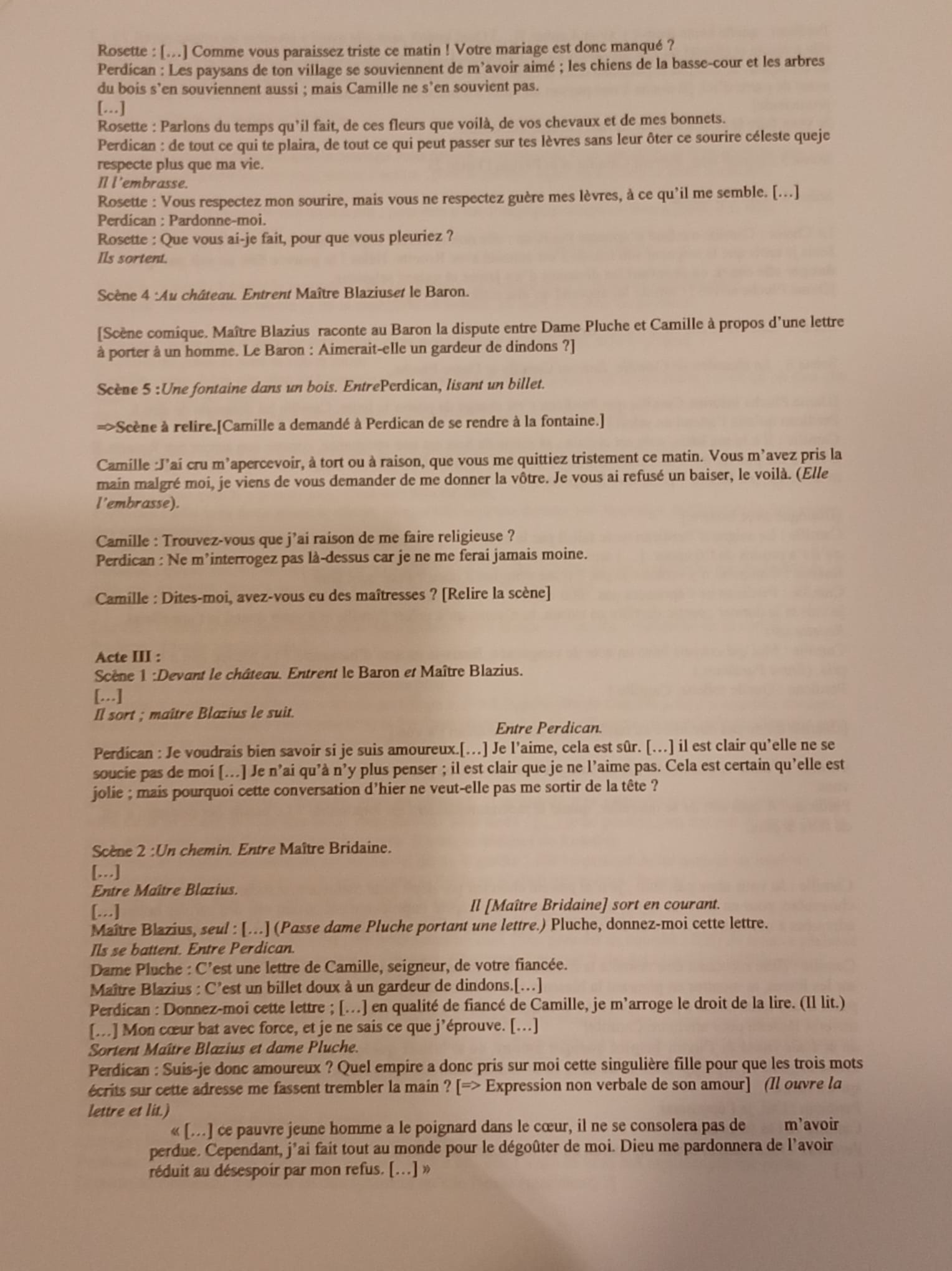 Cours du professeur de Musset, page 3